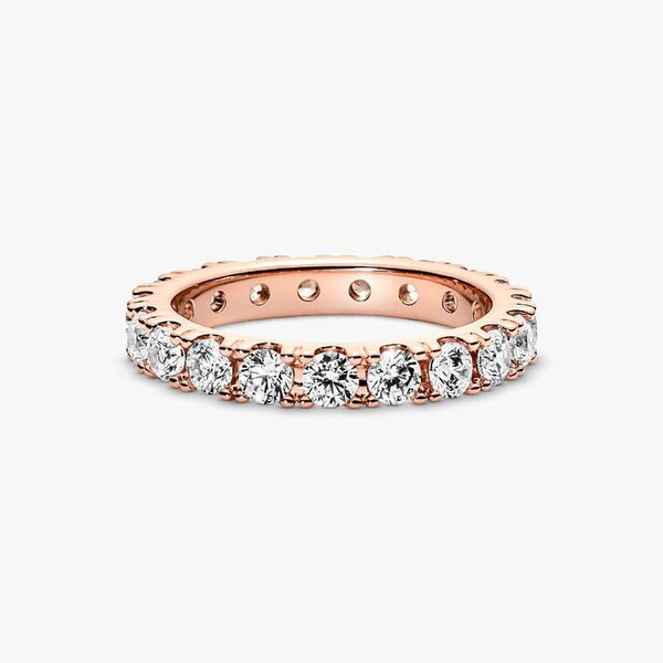 Anello Pandora Fascia Scintillante Rosè 180050C01