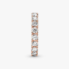 Pandora Sparkling Rose Band Ring