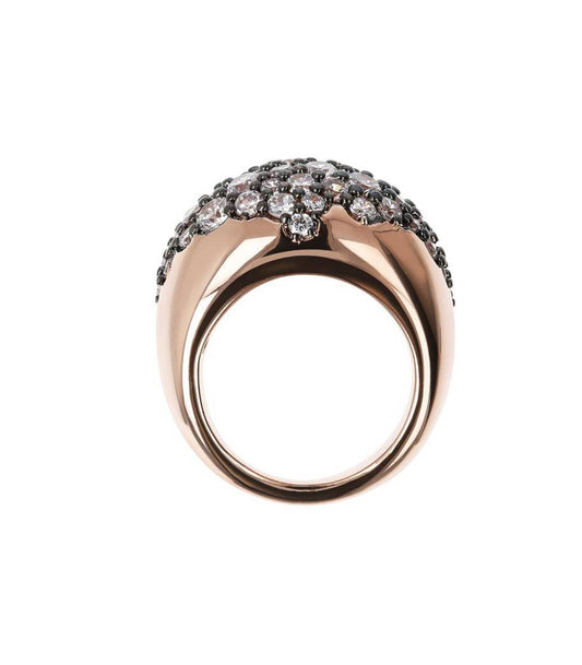 Anello Bronzallure Aurora Con Zirconi Bianchi