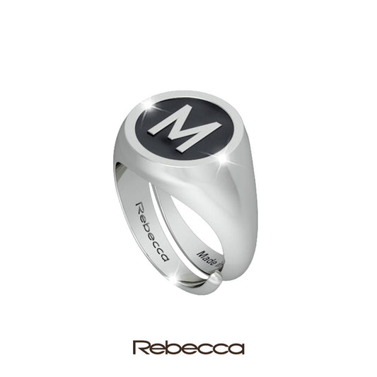 Anello Rebecca Chevalier Iniziale M