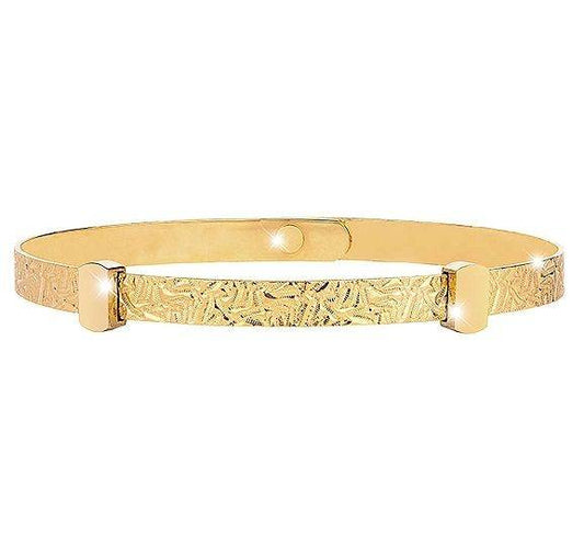 Bracciale Rebecca My Name Rigido Dorato