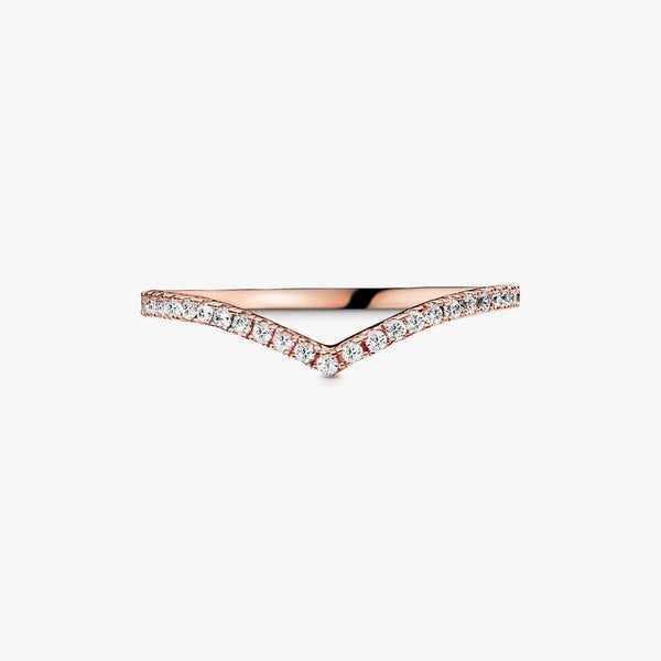 Anello Pandora Desiderio Scintillante Rosè Pietre Bianche 186316CZ