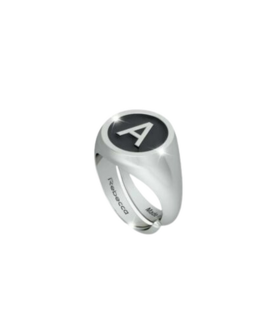 Anello Rebecca Chevalier Iniziale A