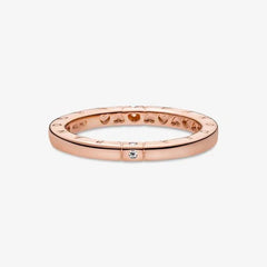 Pandora Pink Heart Ring 189482C01
