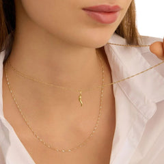 Stroili Horn of Plenty Poème 9 KT Yellow Gold Pendant