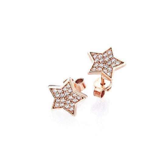 Marcello Pane Dream Stars Pavè Rosè Earrings