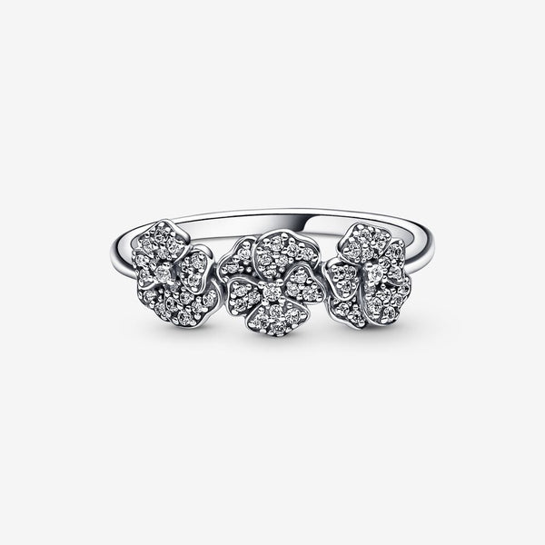 Anello Pandora Viole Del Pensiero Luminose 190786C01