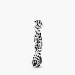 Pandora Twist of Fate Ring Silver