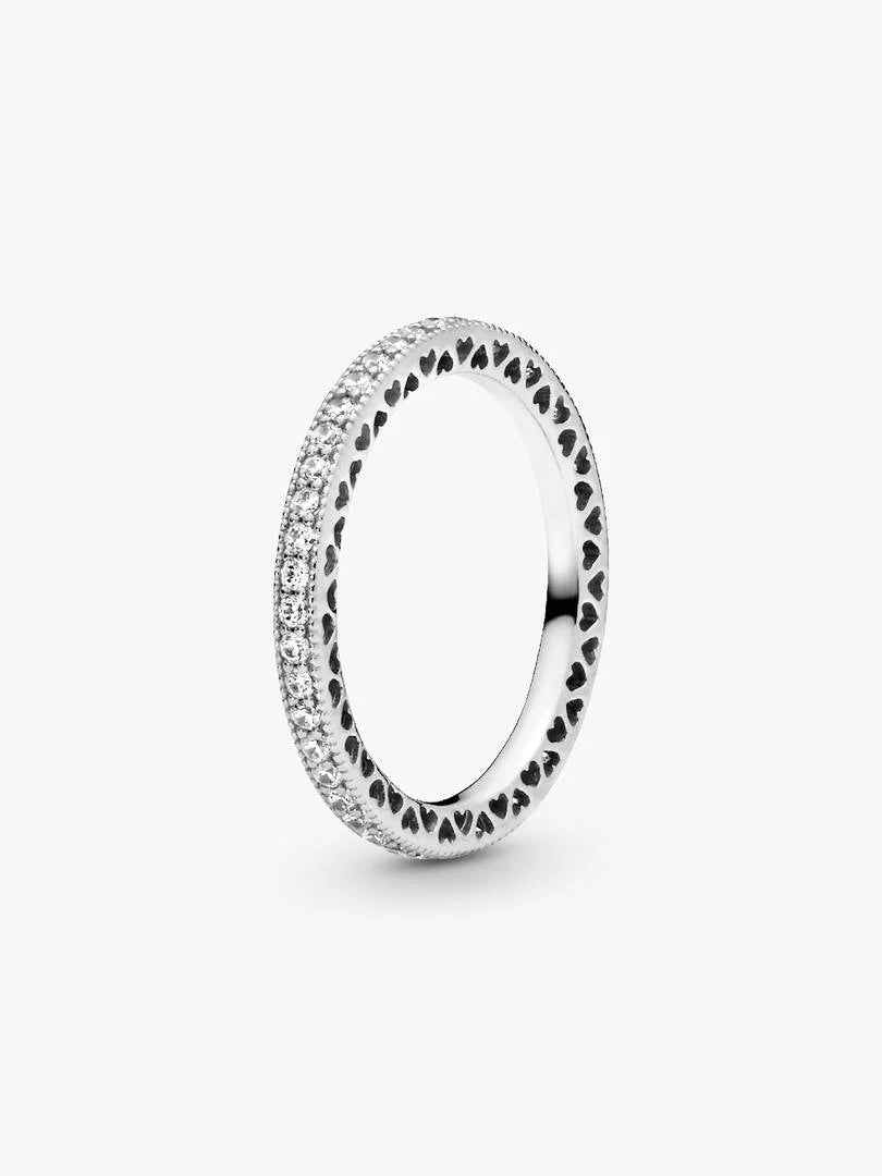 Anello Pandora Fedina Con Pietre E Cuori 190963CZ