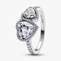 Pandora Double Hearts Ring