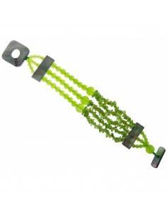 Bracciale Rajola Mambo con Giada, Peridoto e Madreperla
