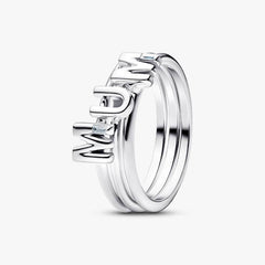 Pandora "Mum" Split Ring 194458C01