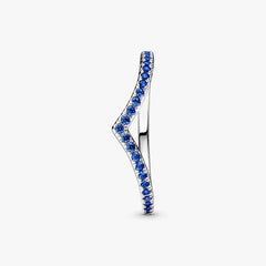 Pandora Sparkling Blue Wish Ring