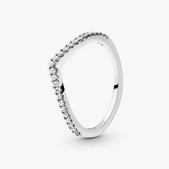 Pandora Sparkling White Wish Ring
