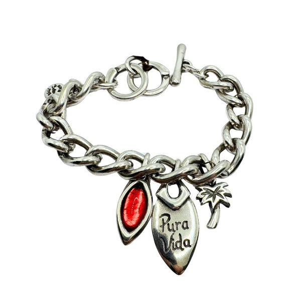 Bracciale Ciclon con Murano Rosso 171132