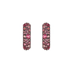 Orecchini Bronzallure A Lobo Quadrati Con Pavé Di Cubic Zirconia Rosa WSBZ02103.ROSE