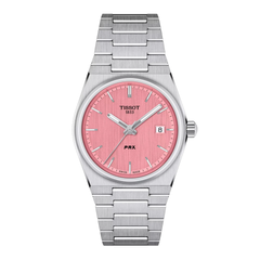 Orologio Tissot PRX da donna 35 mm con Quadrante Rosa T1372101133100