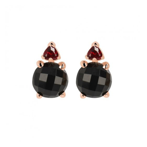 Pendientes Bronzallure Felicia Heart con piedras