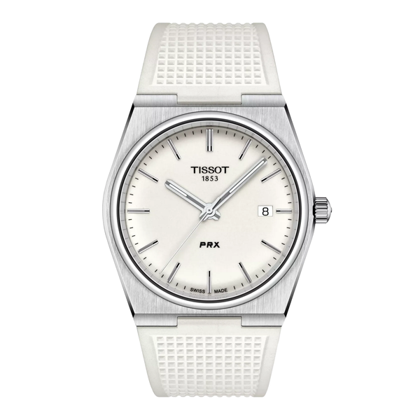 Tissot PRX White Quartz Watch