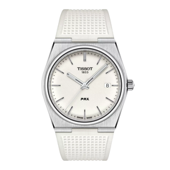 Orologio Tissot PRX al Quarzo Bianco T1374101701100