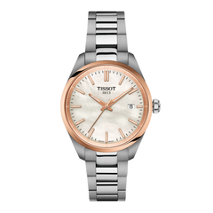 Orologio Tissot PR 100 34 mm Bicolore con Madreperla T1502102111100