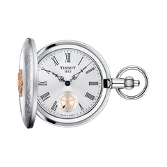 Orologio Tissot Double Savonnette Mechanical Orologio da tasca T8654059903800