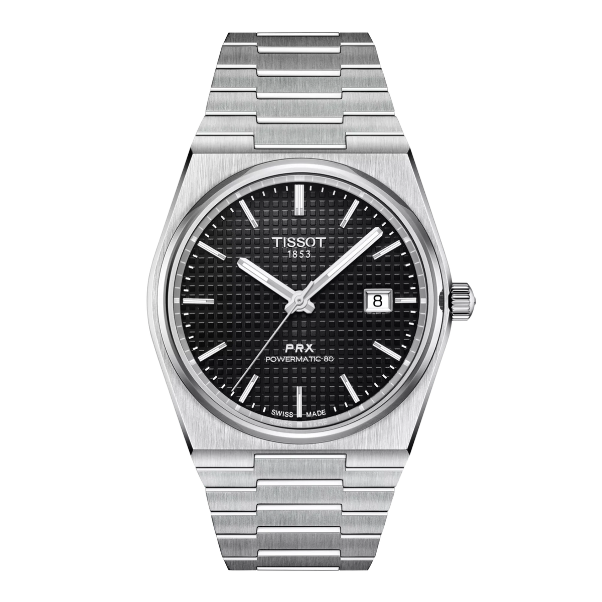 Reloj automático Tissot PRX de 40 mm con esfera negra