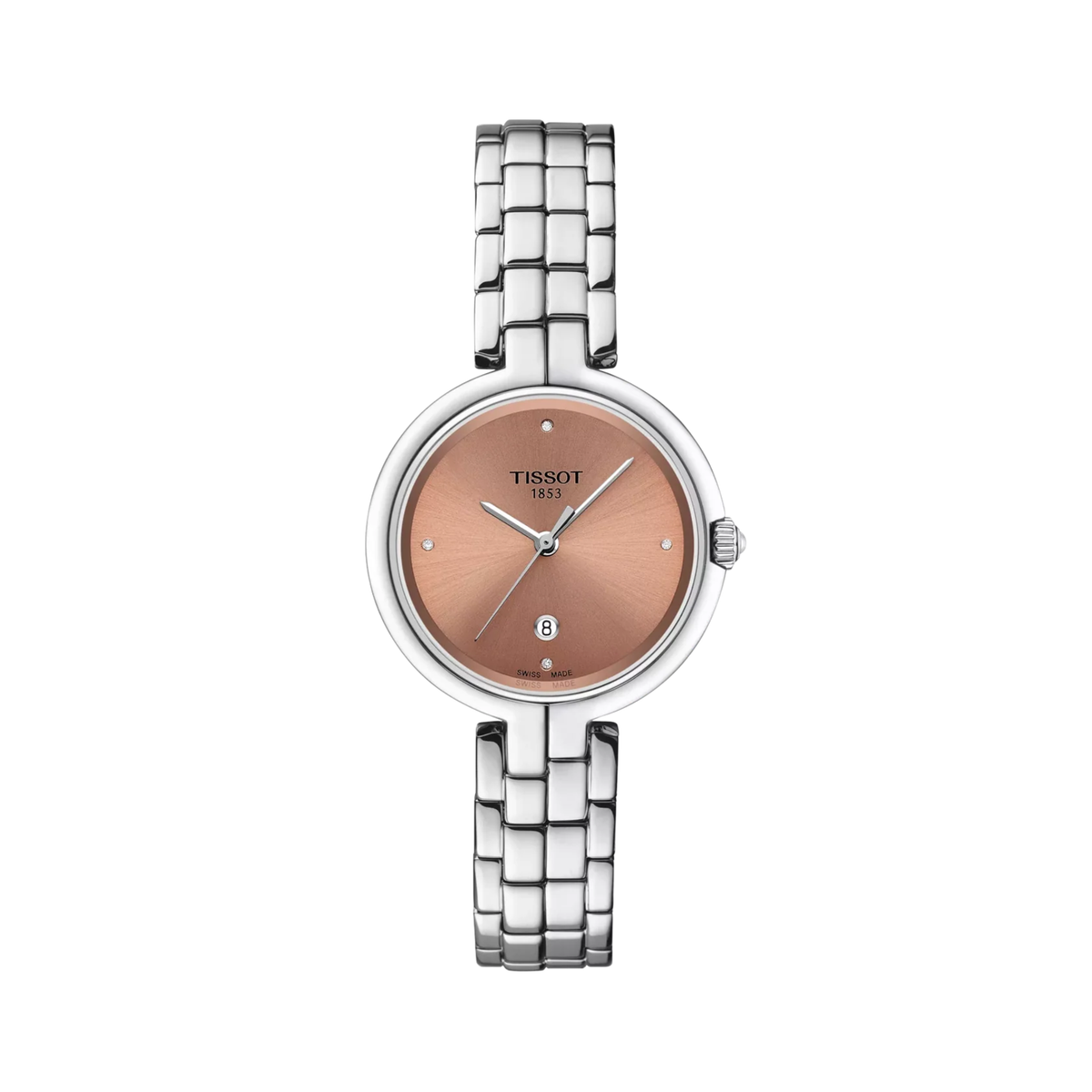 Orologio Tissot Flamingo da Donna con Quadrante Rosa con Diamanti T0942101133600