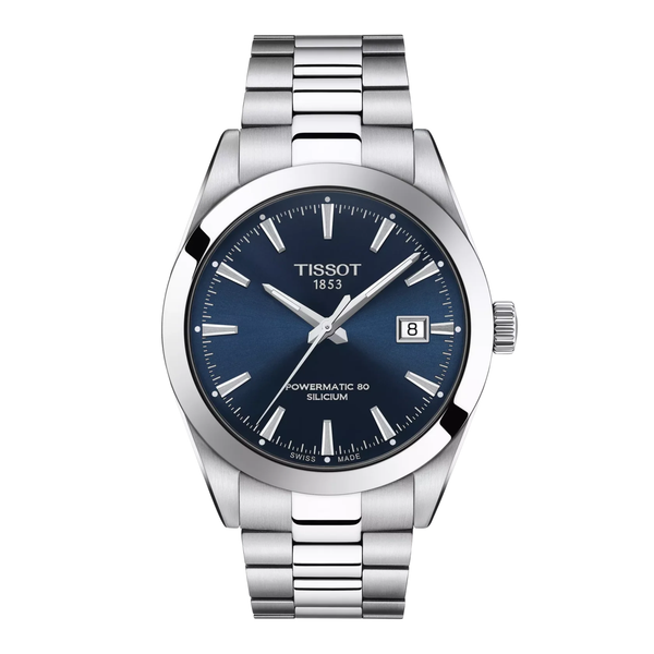 Orologio Tissot Gentleman Powermatic 80 Silicium Blu T1274071109101