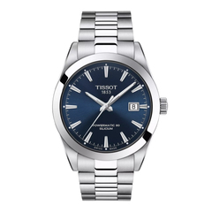 Tissot Gentleman Powermatic 80 Silicium Blue watch