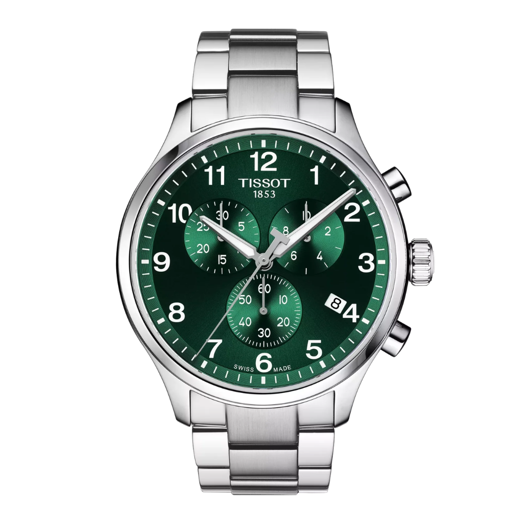 Reloj Tissot Chrono XL para hombre con esfera verde
