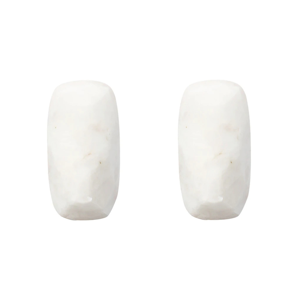 Pendientes Bronzallure Scrabble con cierre Omega