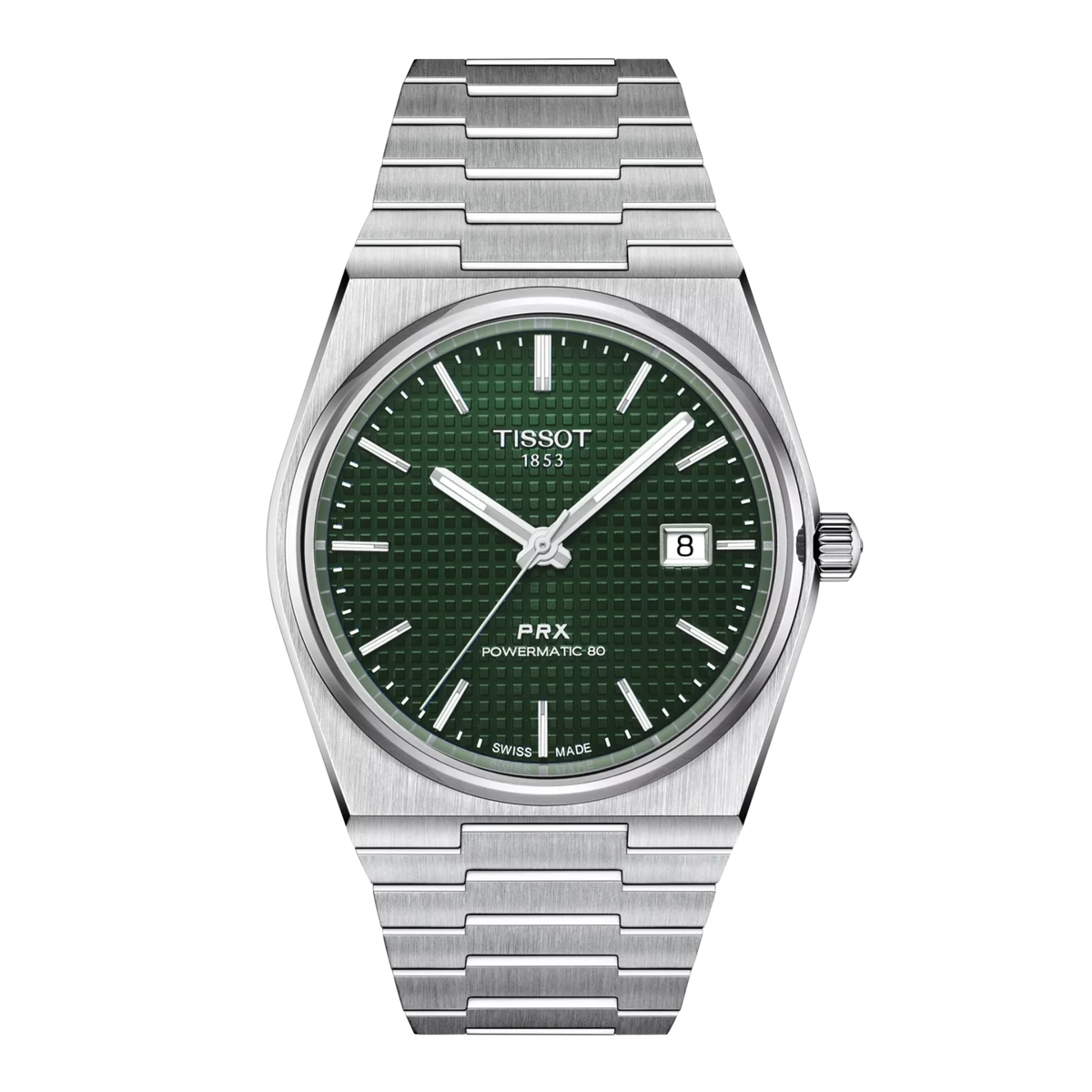 Reloj automático Tissot PRX verde T1374071109100