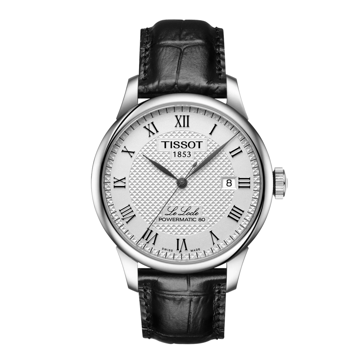 Tissot Le Locle Powermatic 80 con correa de piel