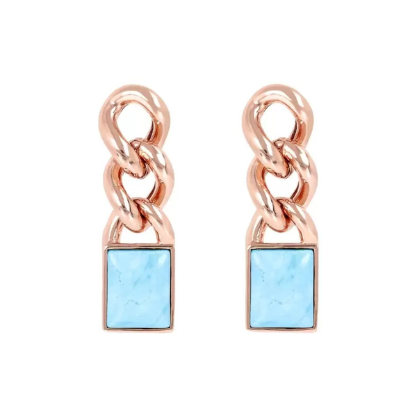 Orecchini Bronzallure Pendenti Con Pietra Cabochon Naturale WSBZ01914.MG