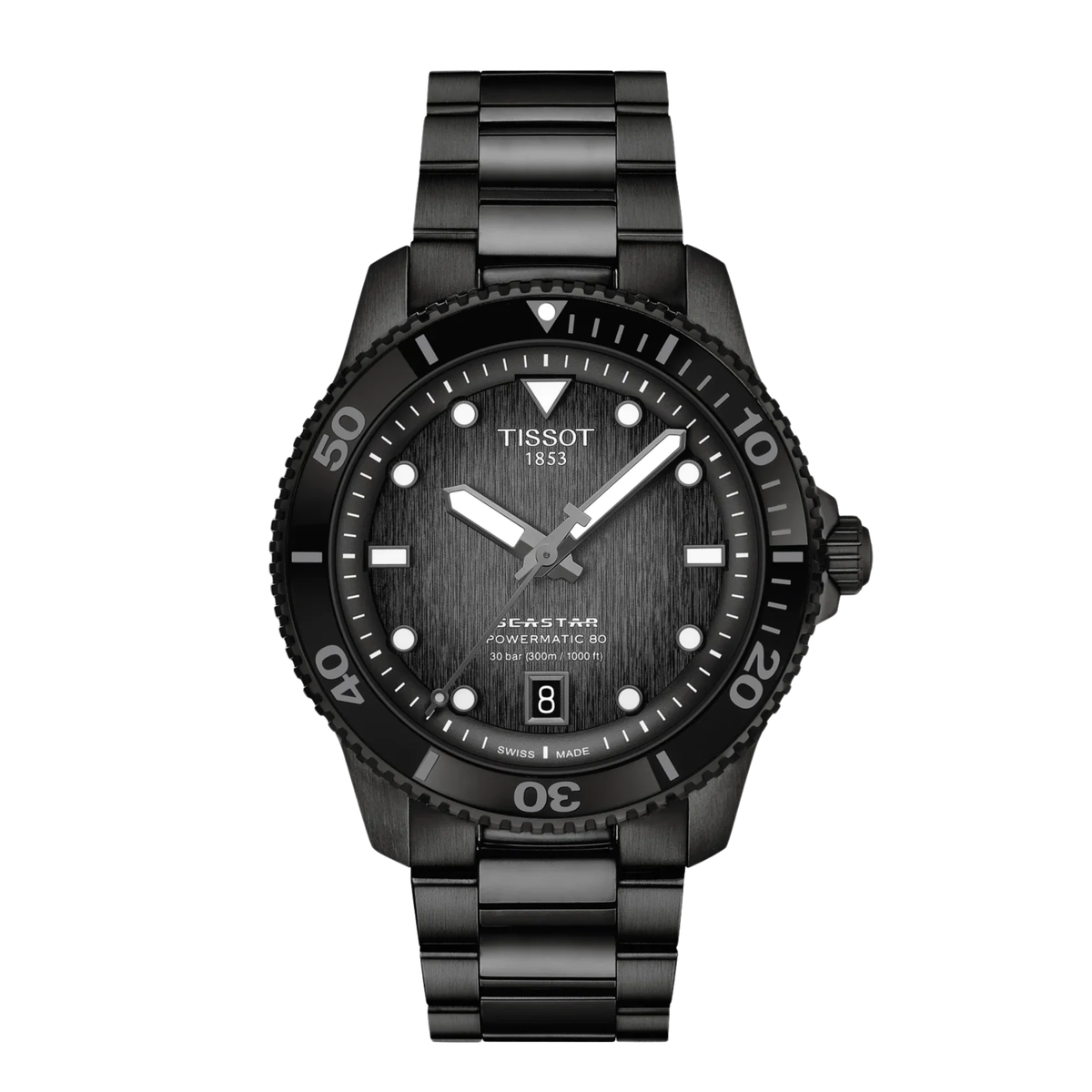 Tissor Seastar 1000 Powermatic 80 - 40 mm watch