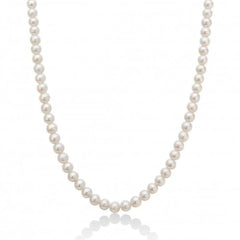 Freshwater Pearl Necklace with White Gold Lobster Clasp