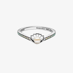 Anello Pandora Disney, Ariel Con Perla d'Acqua Dolce Coltivata 193654C01