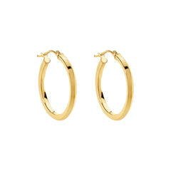 Orecchini Stroili A Cerchio Toujours Oro Giallo 9 KT 1415906