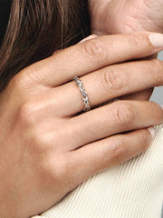 Anello Pandora Cuori Intrecciati