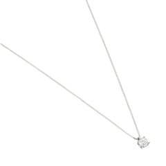 Collar Stroili Punto de Luz Claire Oro Blanco 9 KT Malla Veneciana Circonitas Cúbicas 1433827