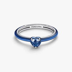 Pandora Blue Chakra Heart Pandora ME Ring