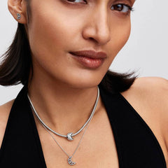 Pandora Bright Moon Stud Earrings