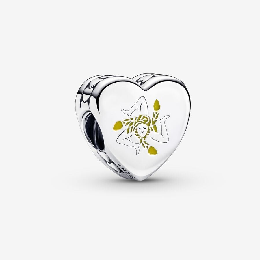 Charm Pandora Sicilia en el corazón