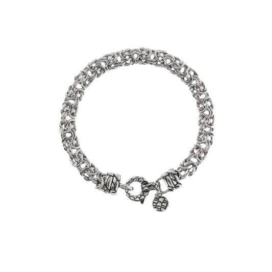 Bracciale Albert M. Con Catena Bizantina