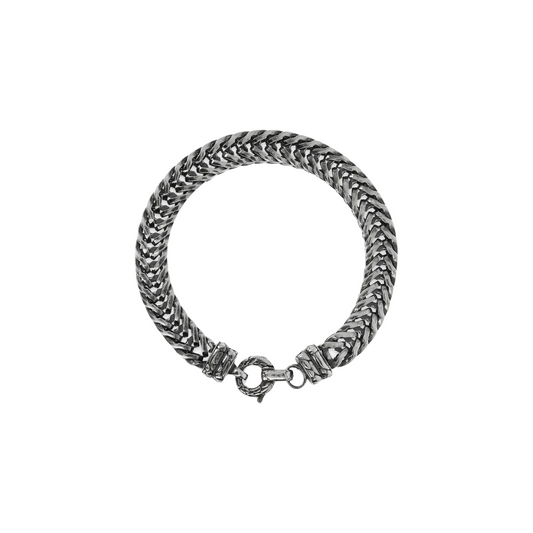 Bracciale Albert M. Con Maxi Catena Spiga