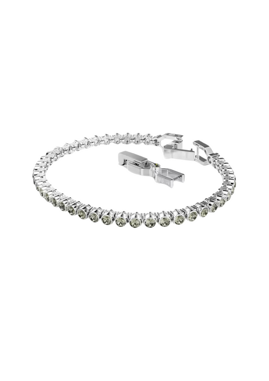 Pulsera de tenis Swarovski Imber Emily con piedras negras