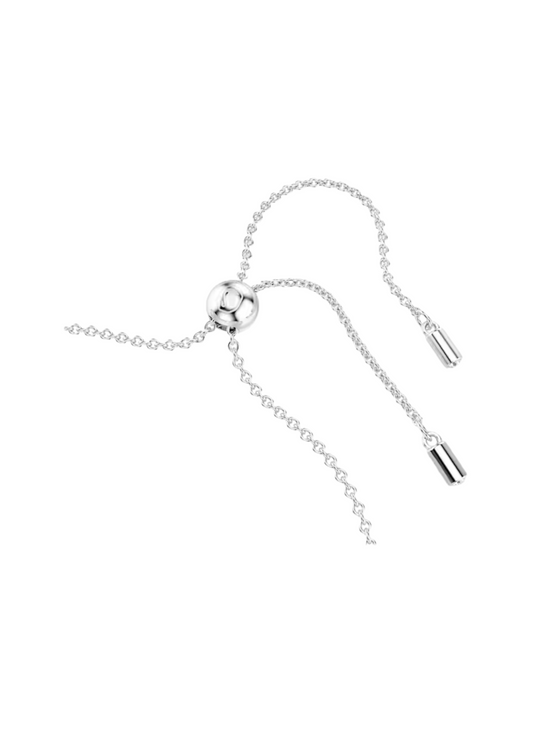 Pulsera Swarovski Matrix Contrariè con piedras azules y blancas, ajustable