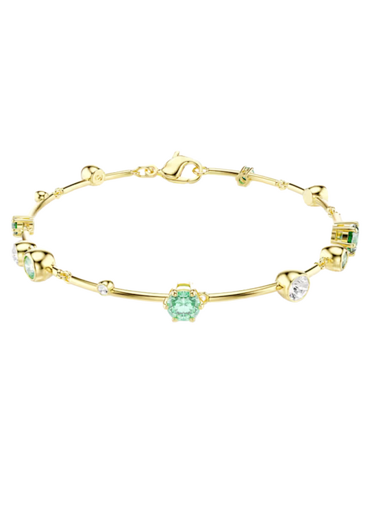 Pulsera Swarovski Constella bañada en oro amarillo