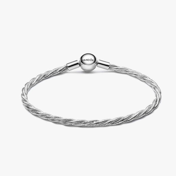 Bracciale Pandora Maglia Snake Ritorta Con Chiusura Rotonda 593757C00
